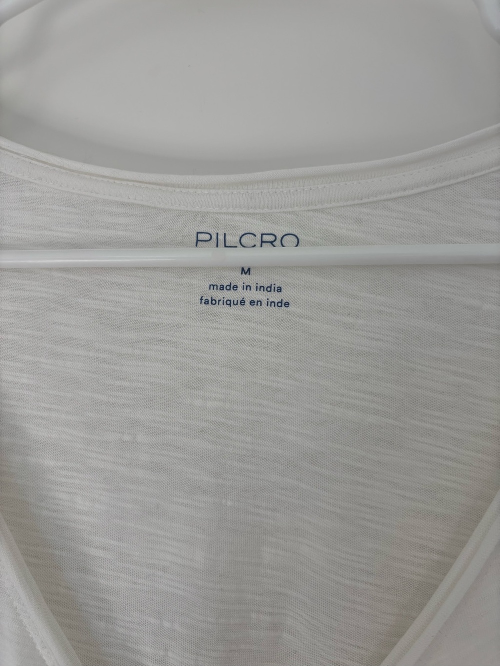 Anthropologie Pilcro Long-Sleeve Cinched V-Neck Top medium - Picture 7 of 7